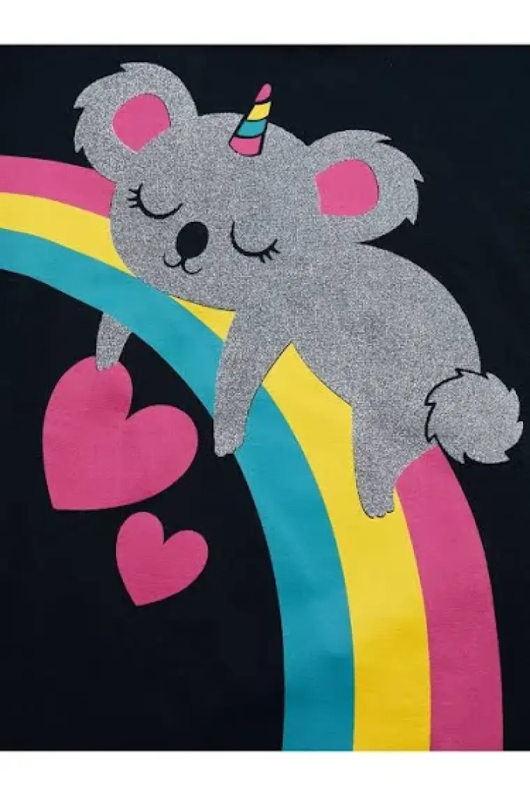 Denokids Simli Koala Kız Çocuk Eşofman Takım