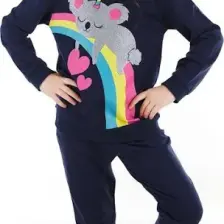 Denokids Simli Koala Kız Çocuk Eşofman Takım