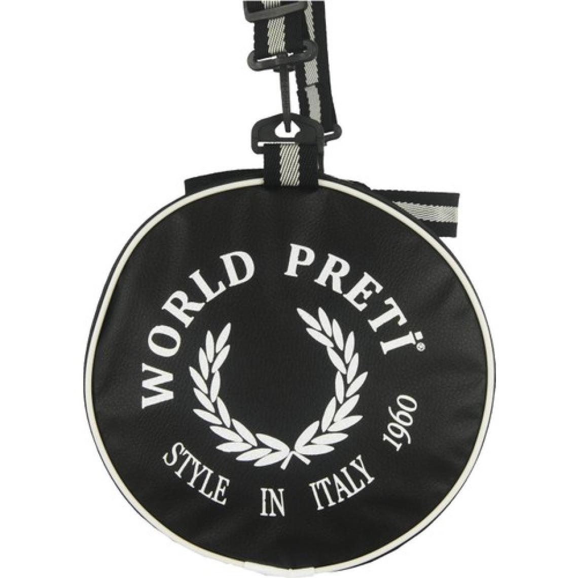 World Preti Spor Silindir Seyahat Çantası Siyah 1067