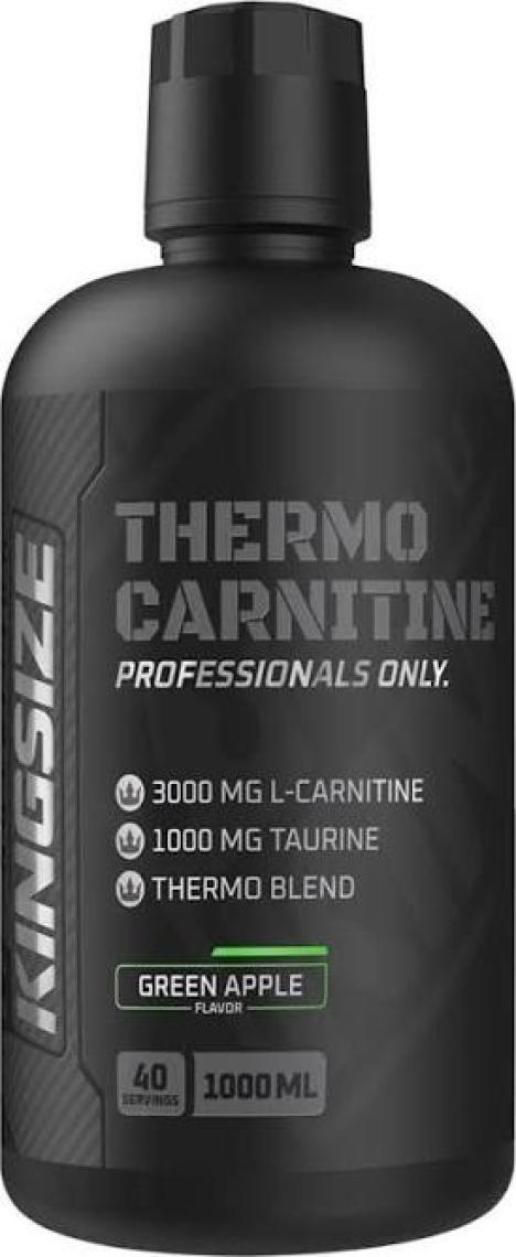 Kingsize Nutrition Thermo Carnitine 1000 ml Yeşil Elma