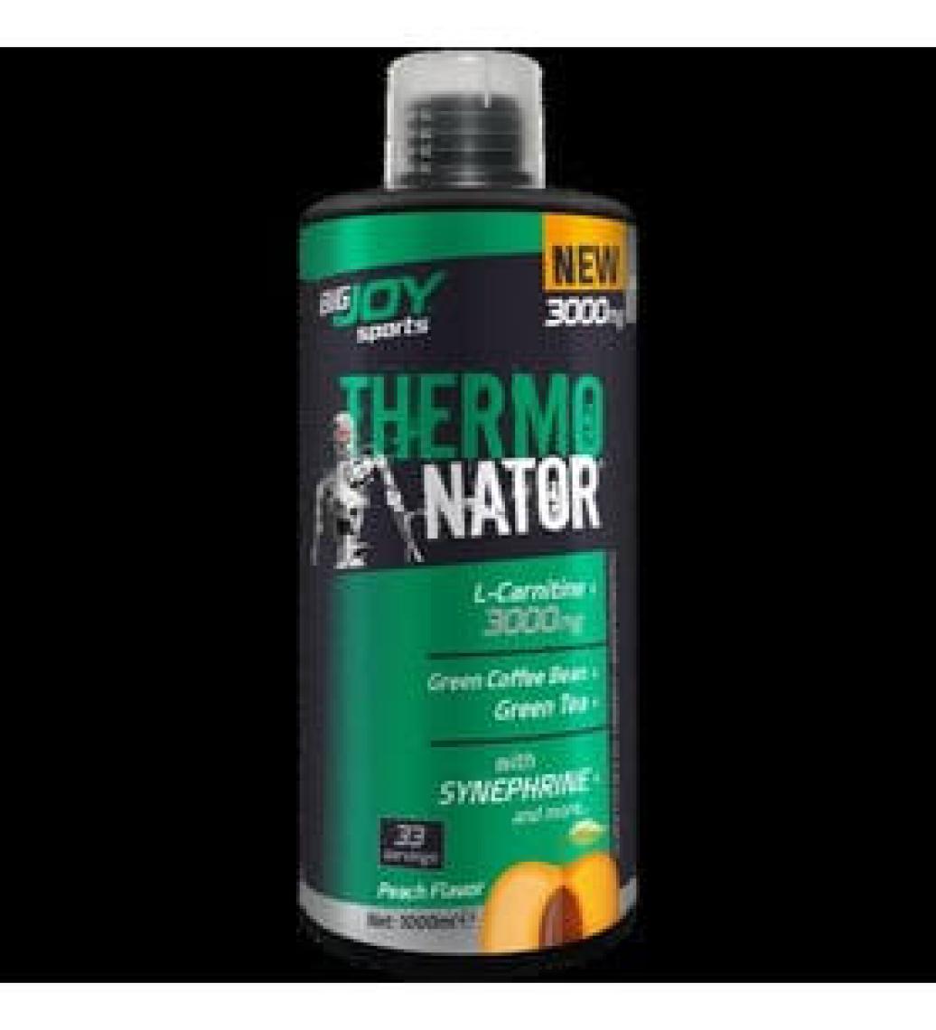 Bigjoy Sports Terminator L-Carnitine 3000 mg Şeftali Aroma 1000 ml L Karnitin Termojenik Kafein