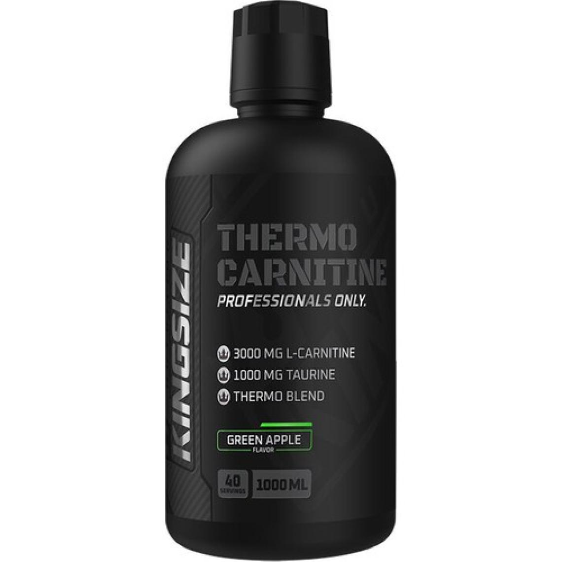 Kingsize Nutrition Thermo Carnitine 1000 ml Yeşil Elma