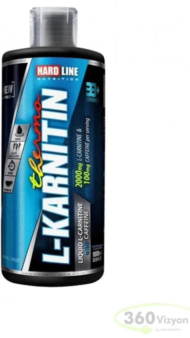 Hardline Nutrition L-Karnitin Thermo - Lcarnitine, Caffeine (Kafein) 1000 Ml Şeftali