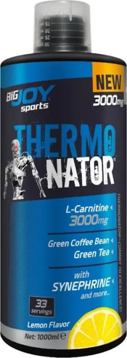 Bigjoy Sports Terminator L-Carnitine 3000 mg Limon Aroma 1000 ml L Karnitin Termojenik Kafein