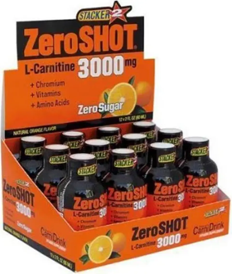 ZeroShot Stacker 2 L Carnitine 3000 60ml x 12 Şişe