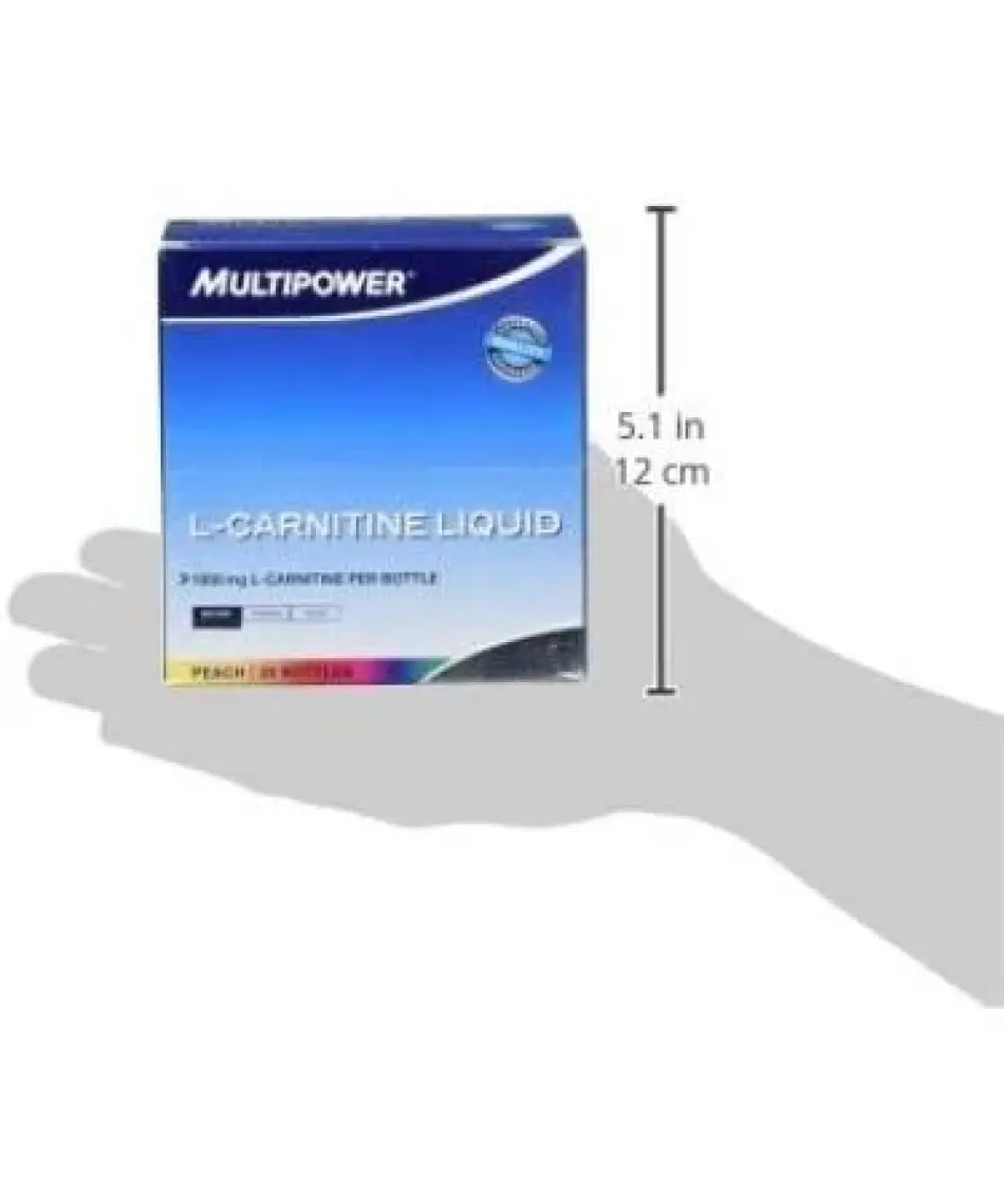 Multipower L-Carnitine Liquid Forte 1800 Mg 20 Ampul Şeftali Aromalı