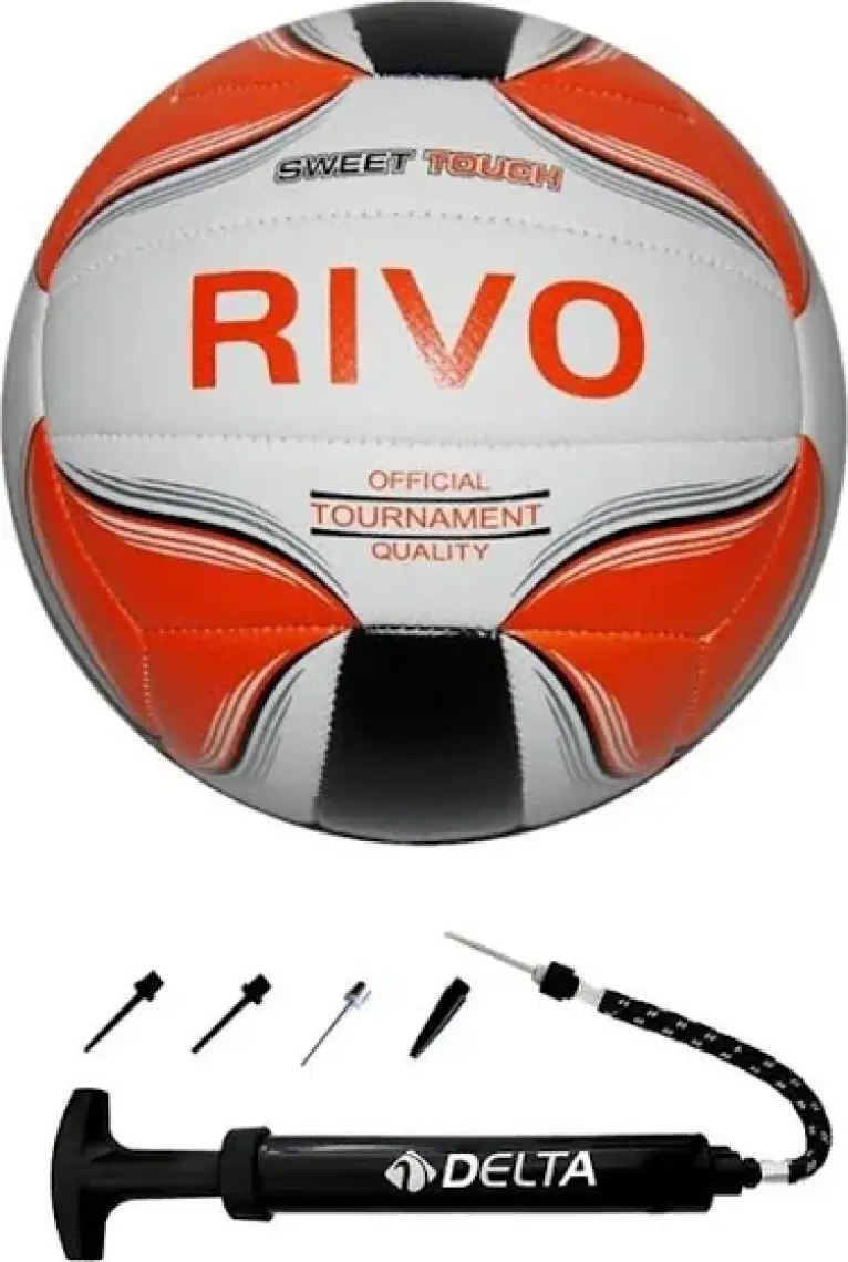 Delta Rivo Dikişli 5 Numara Voleybol Topu + Top Pompası