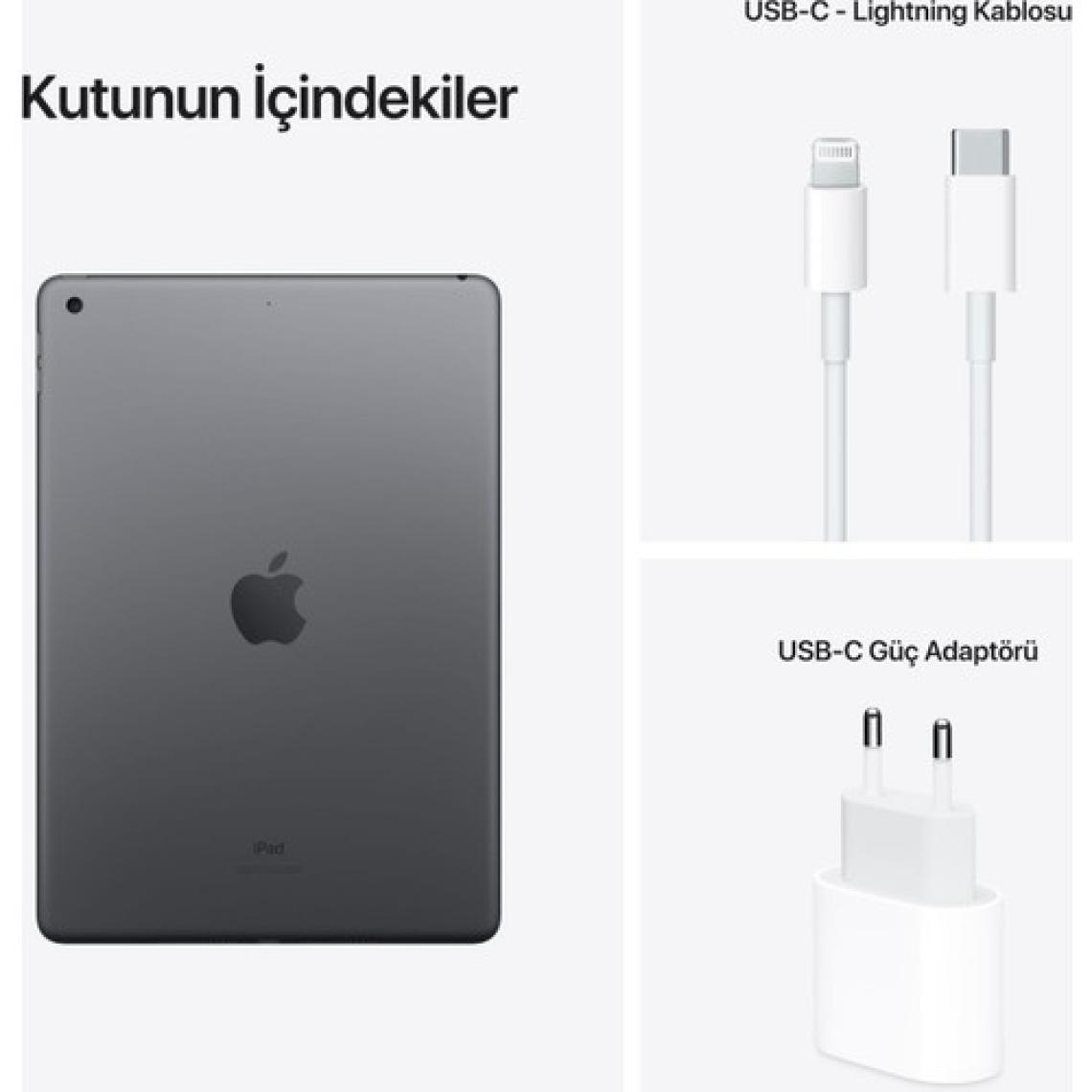 iPad 9. Nesil Wi-Fi 64 GB 10.2" MK2K3TU/A Uzay Grisi Tablet