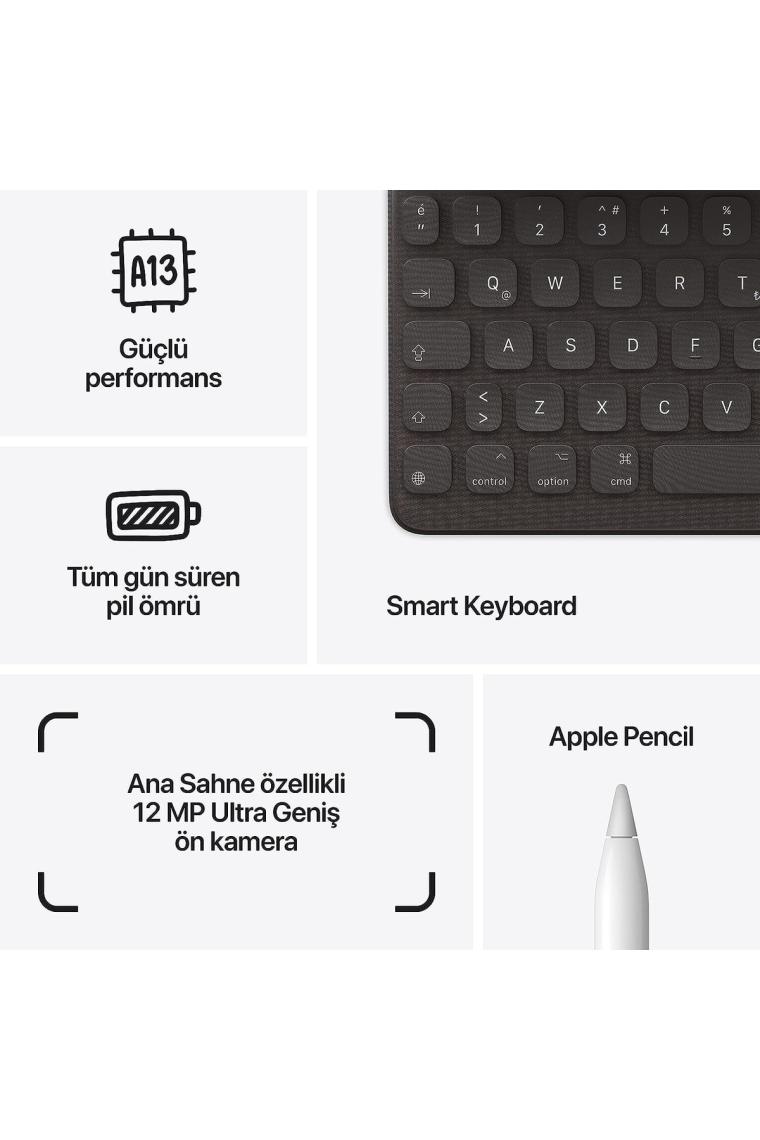 iPad 9. Nesil Wi-Fi 64 GB 10.2" Tablet