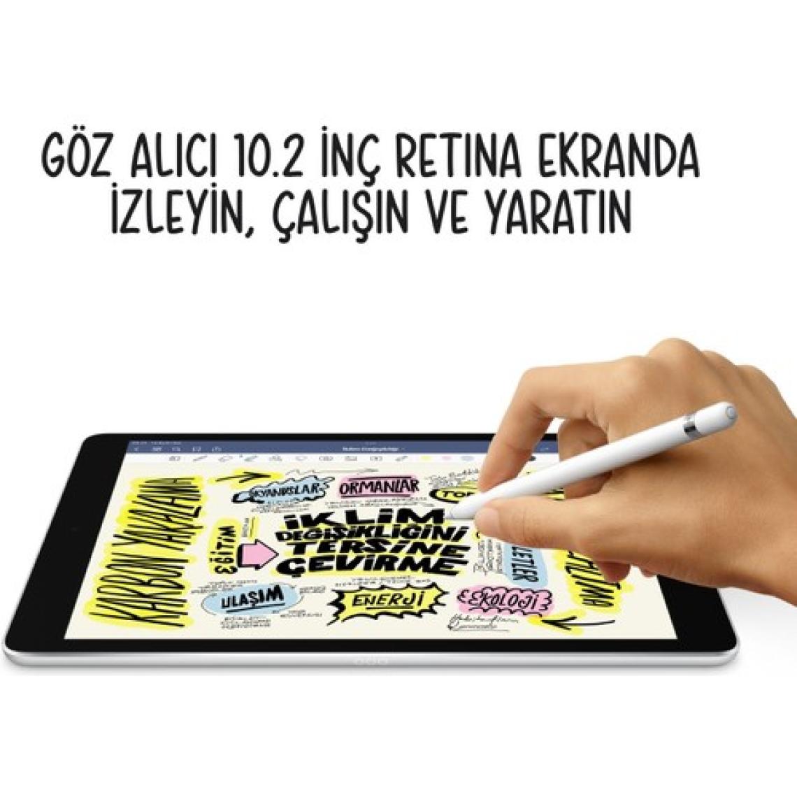 iPad 9. Nesil Wi-Fi 64 GB 10.2" MK2L3TU/A Gümüş Tablet