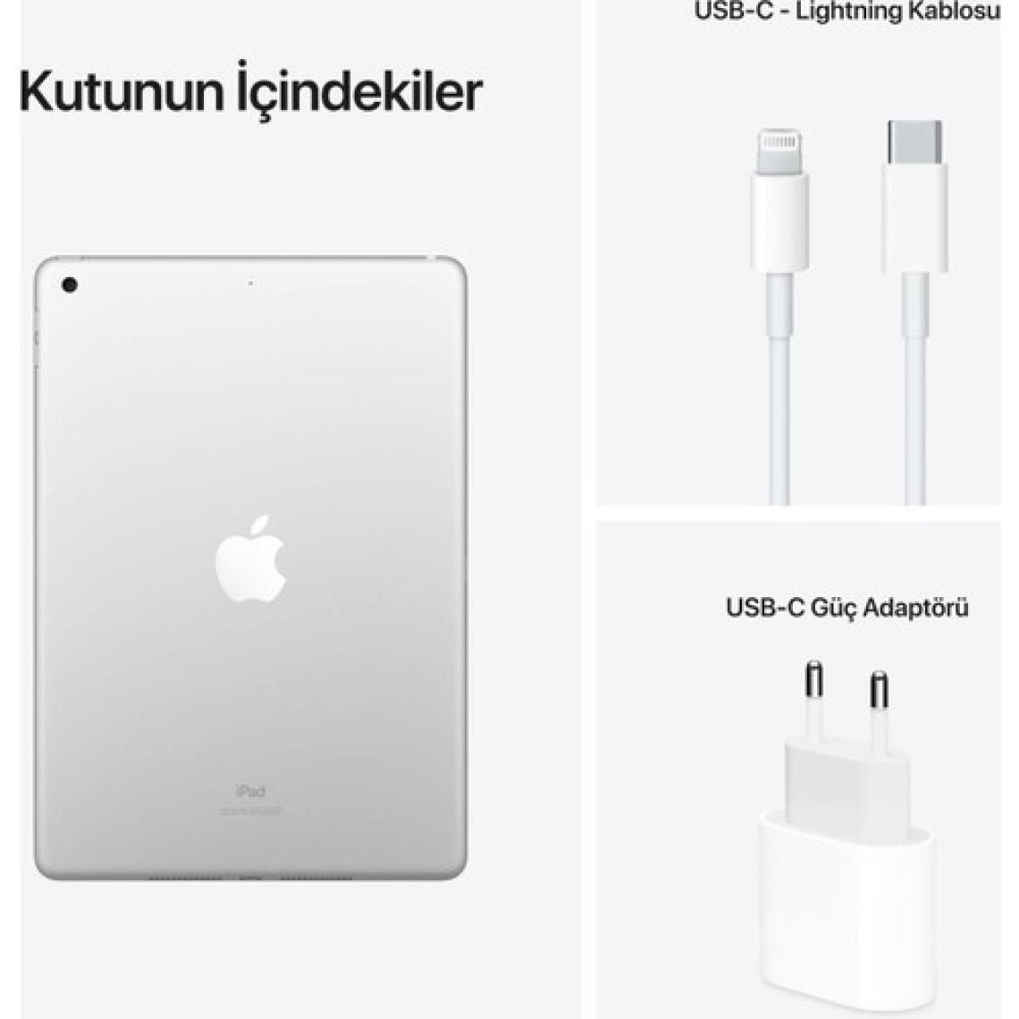 iPad 9. Nesil Wi-Fi 64 GB 10.2" MK2L3TU/A Gümüş Tablet