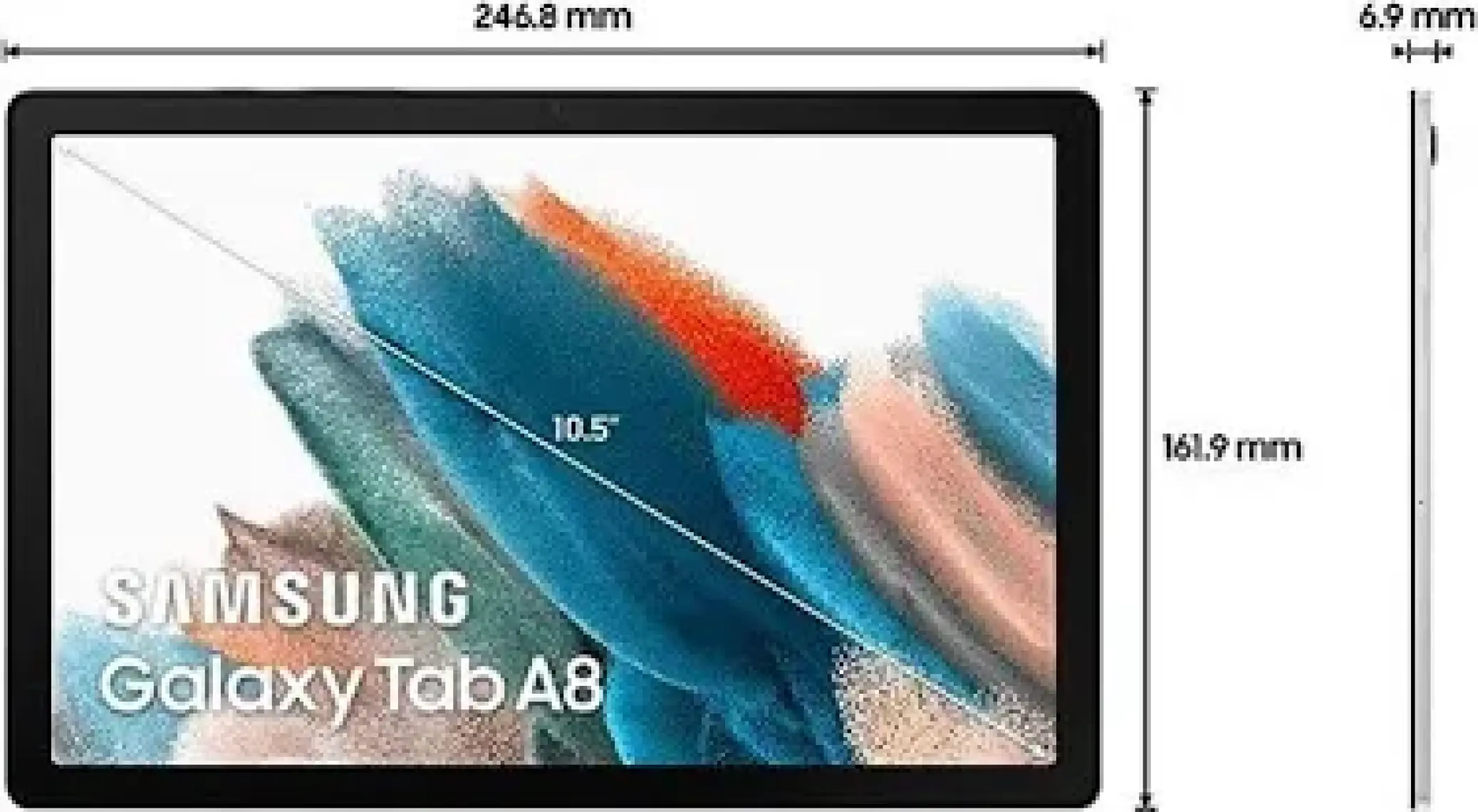 Samsung Galaxy Tab A8 SM-X200 3GB 32GB 10.5" Tablet Gri