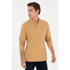U.S. Polo Assn. Erkek Camel Sweatshirt 50295169-VR015