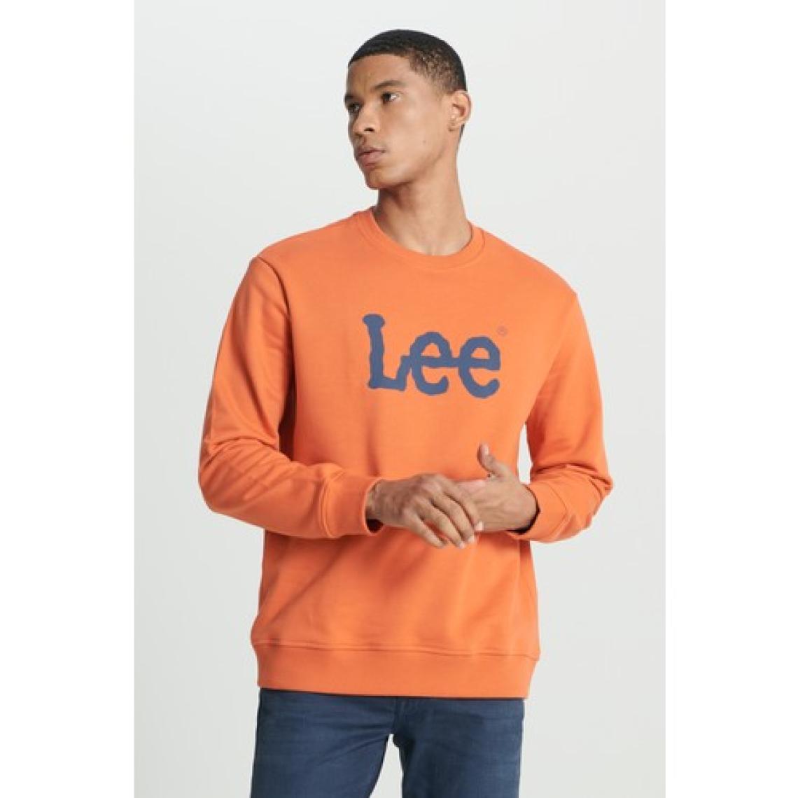 Lee Regular Fit Normal Kesim %100 Pamuk Sıfır Yaka Sweatshirt