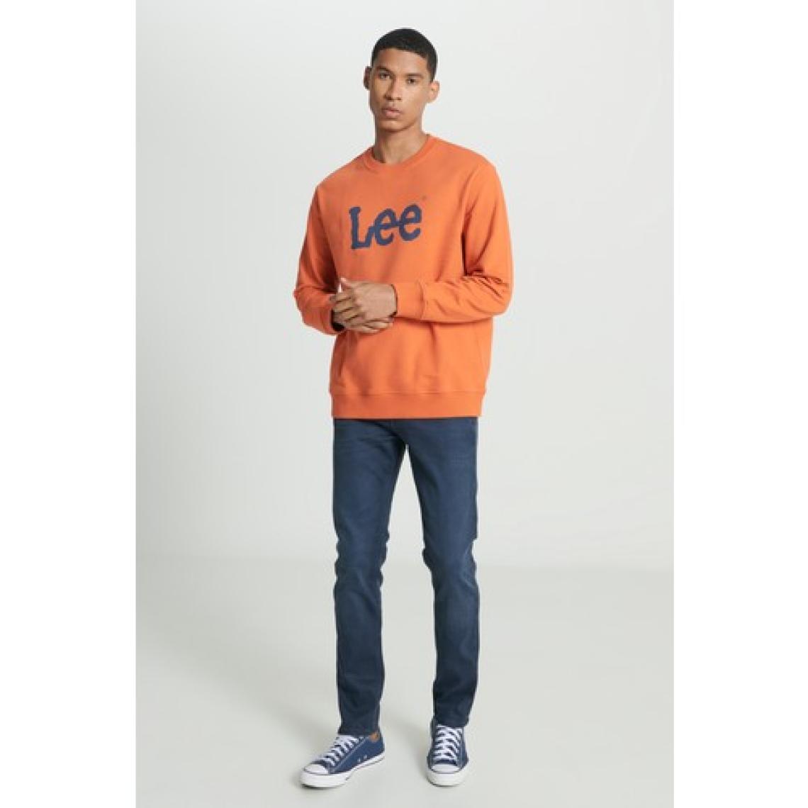 Lee Regular Fit Normal Kesim %100 Pamuk Sıfır Yaka Sweatshirt