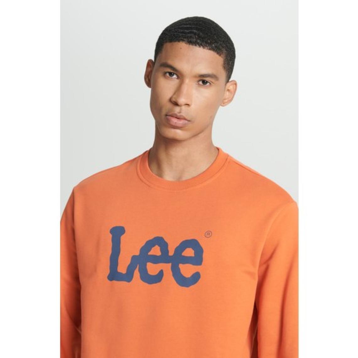 Lee Regular Fit Normal Kesim %100 Pamuk Sıfır Yaka Sweatshirt