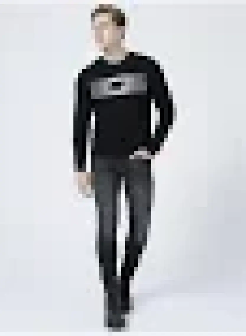 Bad Bear Fancy Crewneck Siyah Erkek Sweatshirt 19.02.12.007-C01