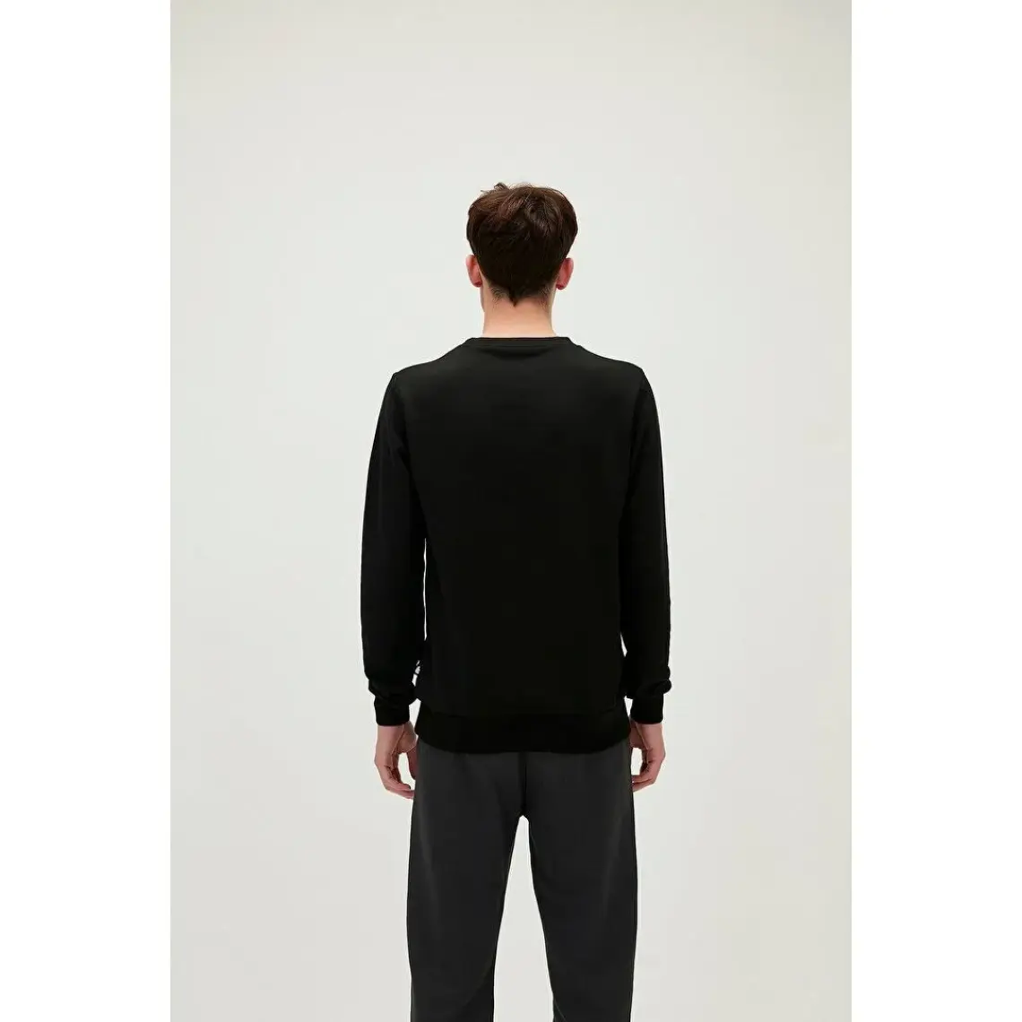 Bad Bear Fancy Crewneck Siyah Erkek Sweatshirt 19.02.12.007-C01