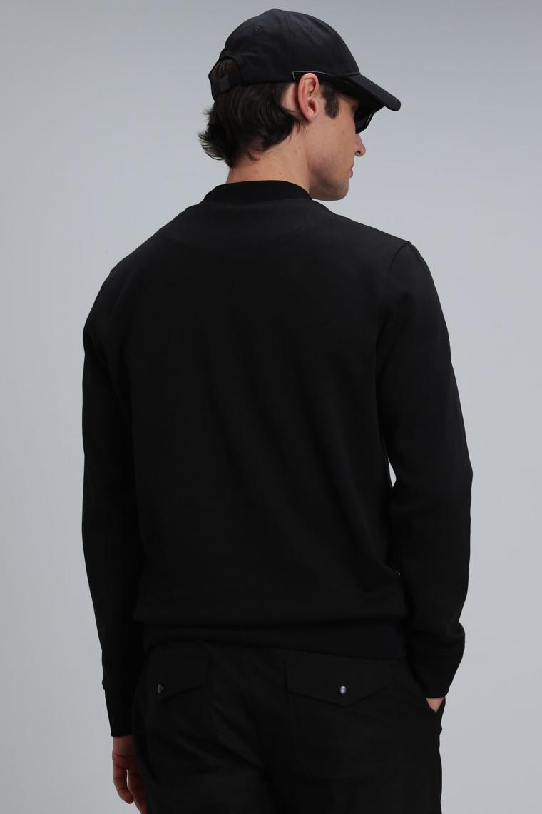 Lufian Todillo Erkek Sweatshirt Siyah