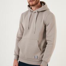 Buratti Slim Fit Kapüşonlu Kanguru Cepli İçi Tüylü Yumuşak Şardonlu Sweat Erkek SWEAT 5905281