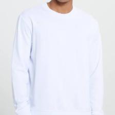 Altınyıldız Classics Erkek Beyaz Standart Fit Normal Kesim Bisiklet Yaka 3 Iplik Pamuklu Sweatshirt