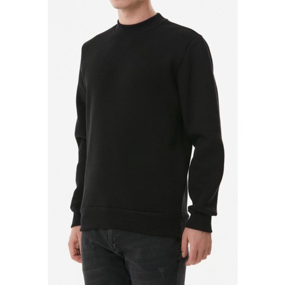 FullaModa Basic Dik Yaka Sweatshirt