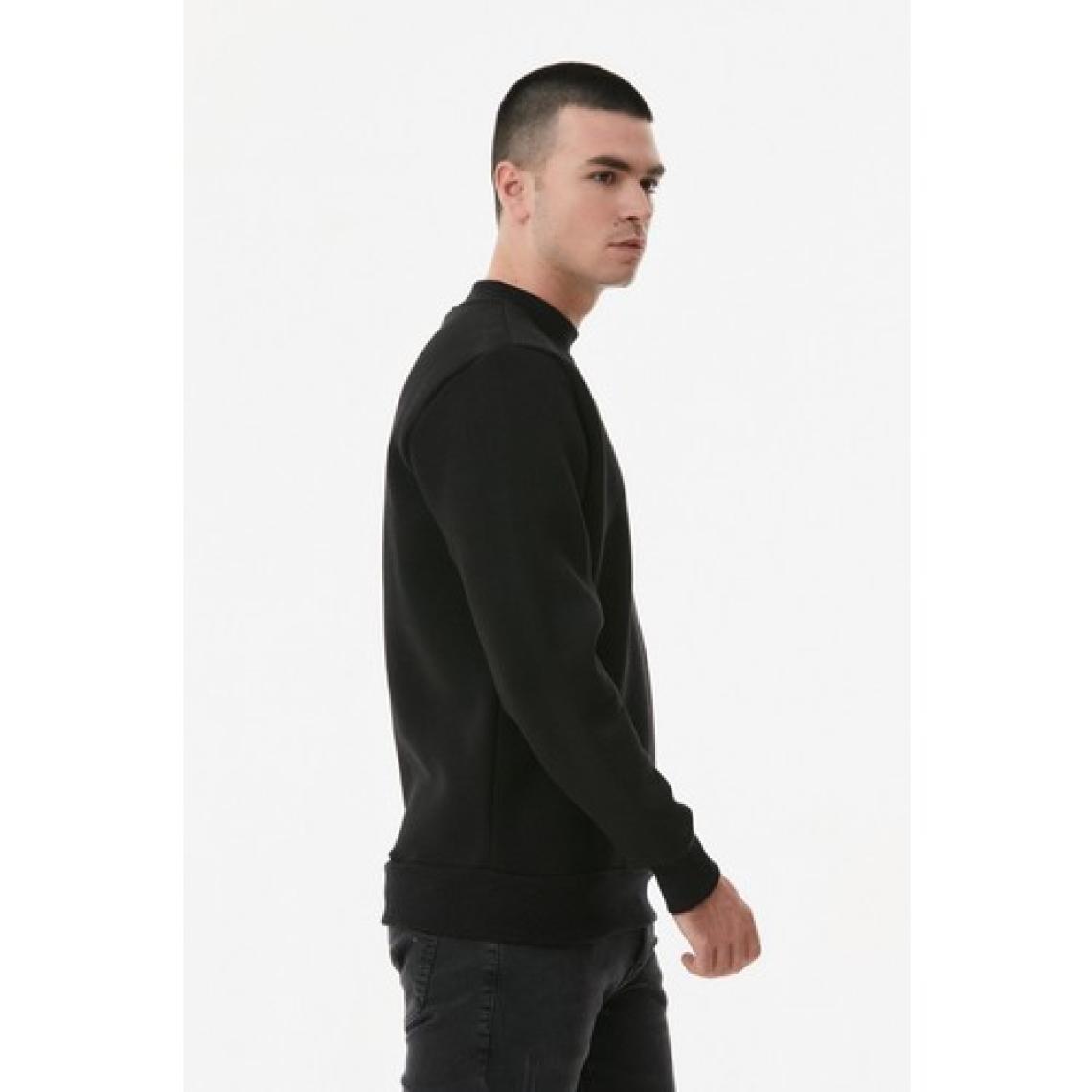 FullaModa Basic Dik Yaka Sweatshirt