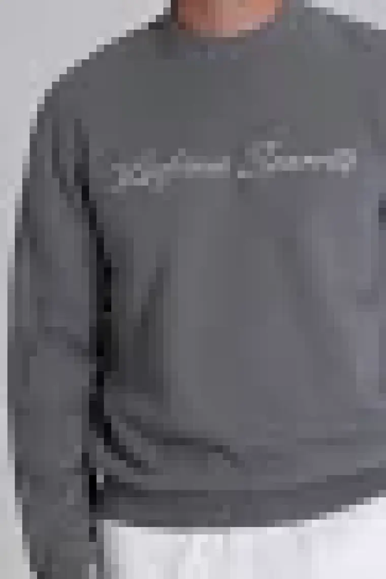 Lufian Loved Erkek Sweatshirt Siyah