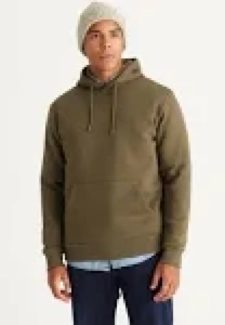 Altınyıldız Classics Erkek Haki Standart Fit Normal Kesim Içi Polarlı 3 Iplik Kapüşonlu Kanguru Cepli Pamuklu Sweatshirt
