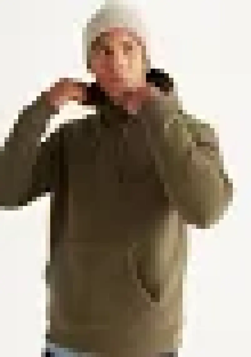 Altınyıldız Classics Erkek Haki Standart Fit Normal Kesim Içi Polarlı 3 Iplik Kapüşonlu Kanguru Cepli Pamuklu Sweatshirt