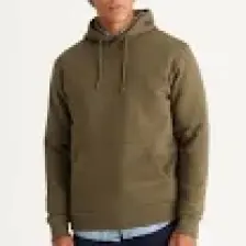Altınyıldız Classics Erkek Haki Standart Fit Normal Kesim Içi Polarlı 3 Iplik Kapüşonlu Kanguru Cepli Pamuklu Sweatshirt