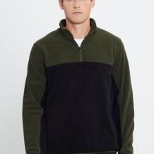Altınyıldız Classics Standart Fit Dik Yaka Içi Polarlı Çift Renk Polar Sweatshirt