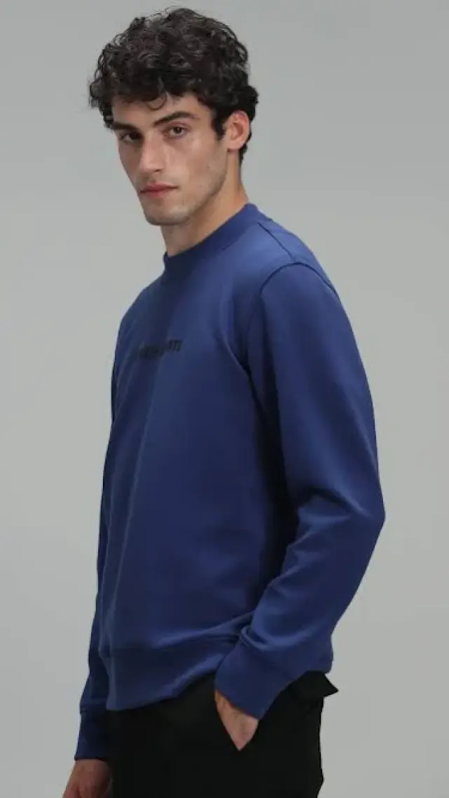 Lufian Star Erkek Sweatshirt Siyah