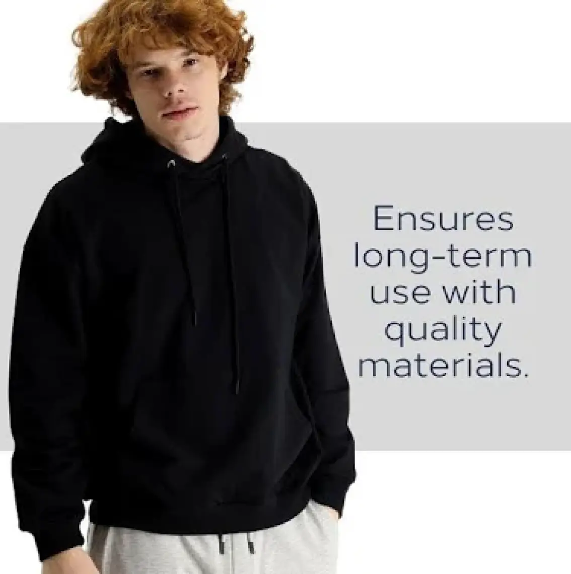 Kapüşonlu Oversize Pamuklu Sweatshirt