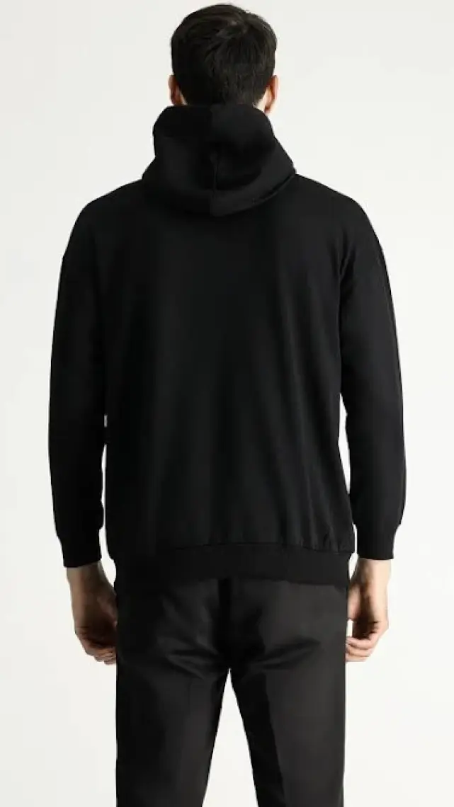 Kapüşonlu Oversize Pamuklu Sweatshirt