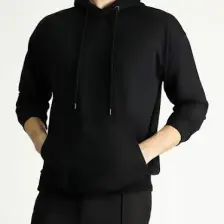 Kapüşonlu Oversize Pamuklu Sweatshirt