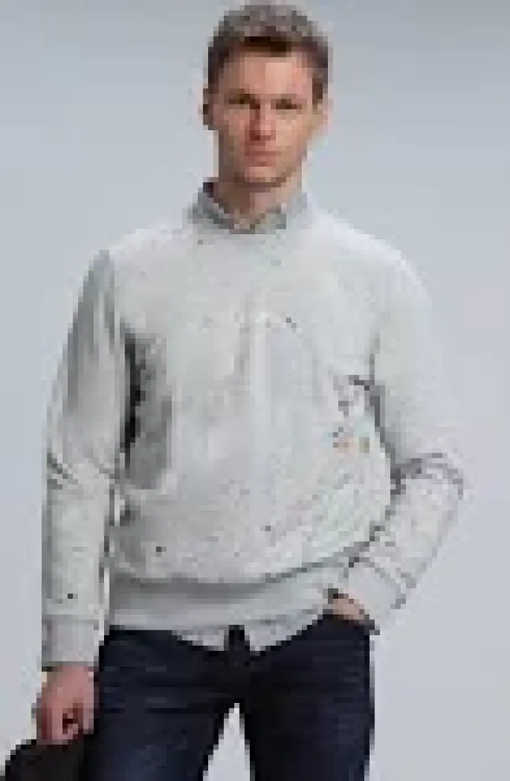 Lufian Alexander Erkek Sweatshirt Siyah