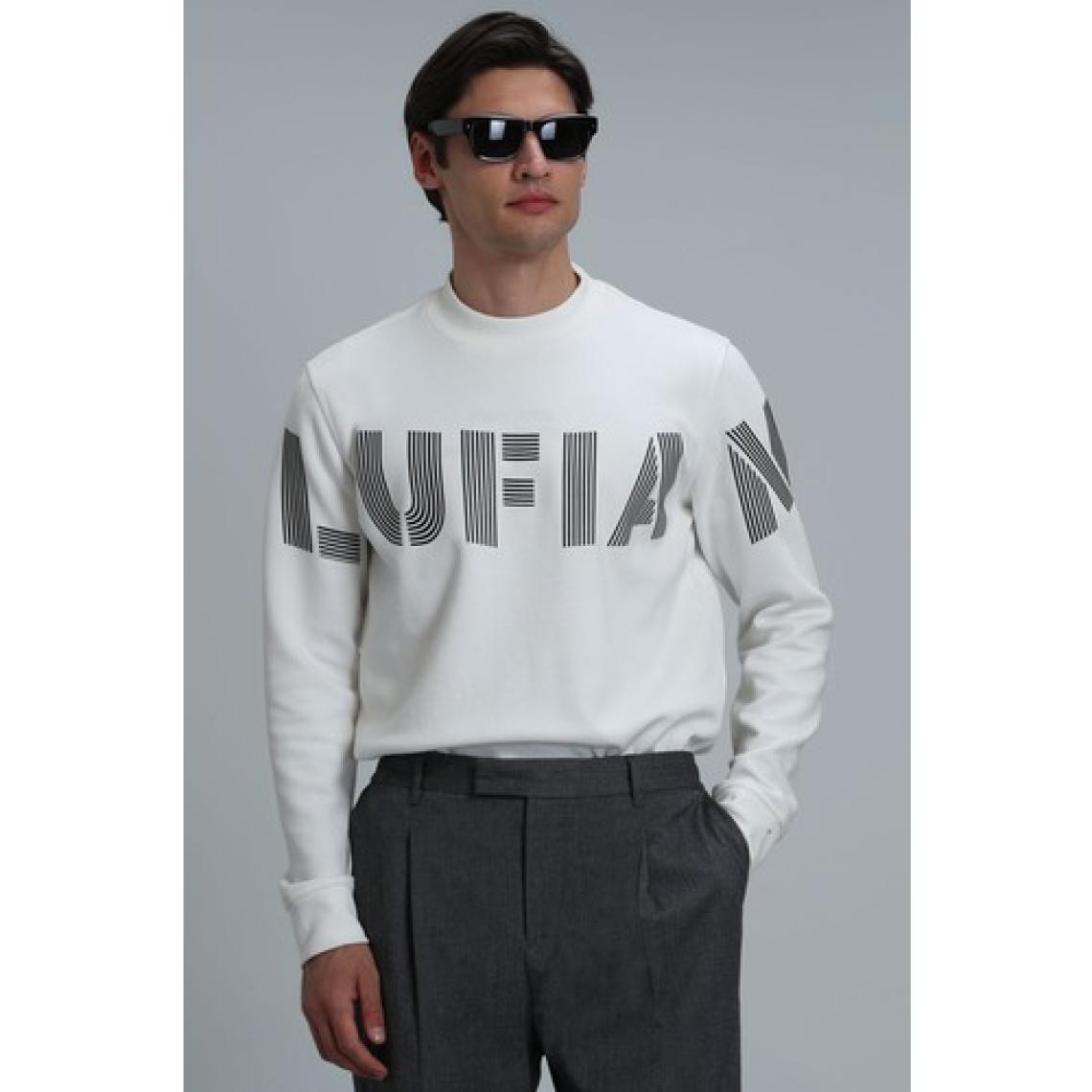 Lufian Todillo Erkek Sweatshirt Siyah