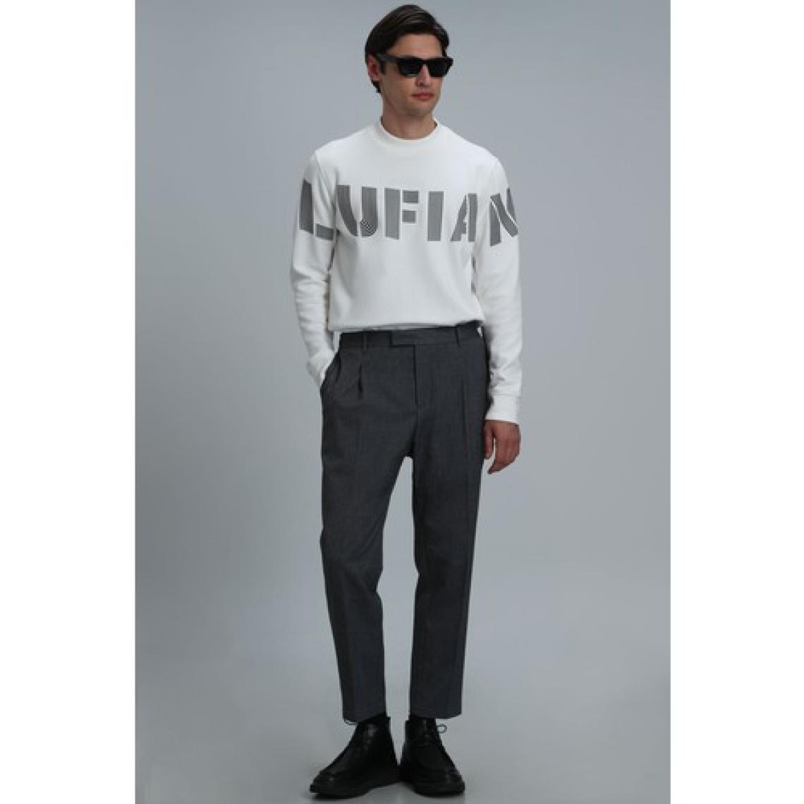 Lufian Todillo Erkek Sweatshirt Siyah