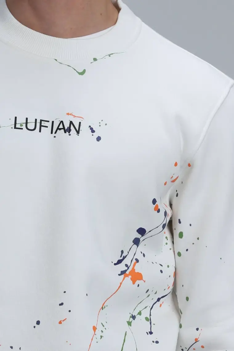 Lufian Alexander Erkek Sweatshirt Siyah