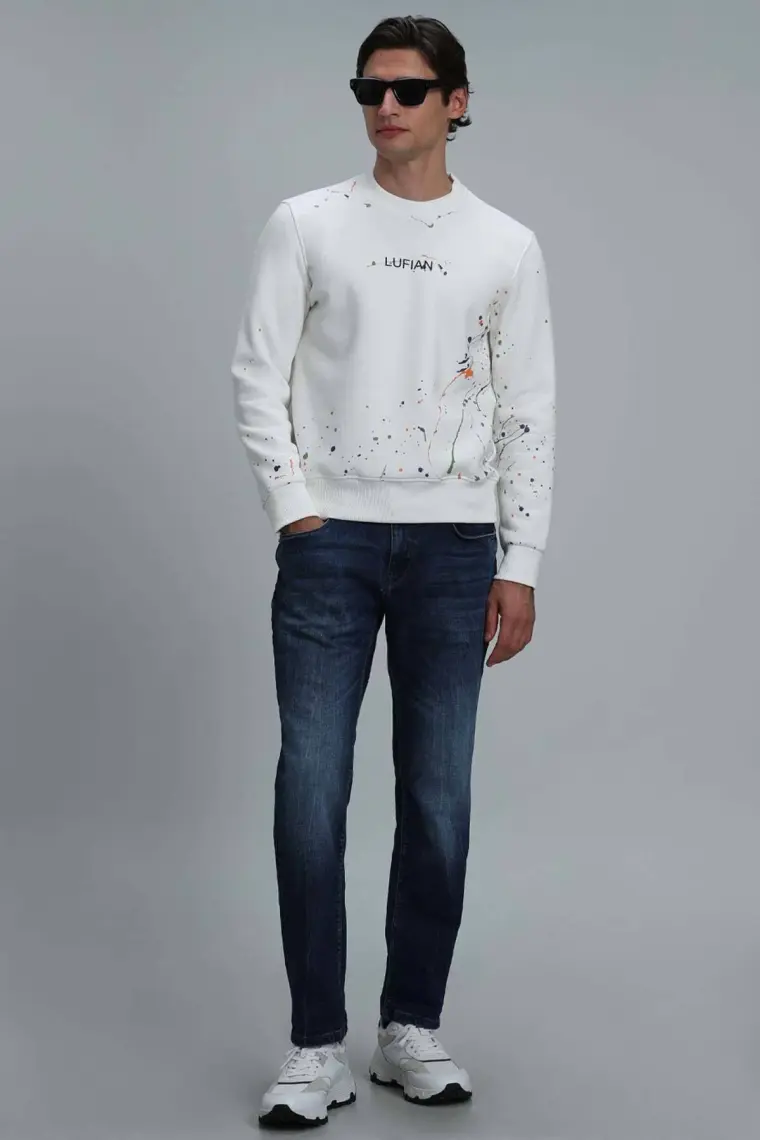 Lufian Alexander Erkek Sweatshirt Siyah