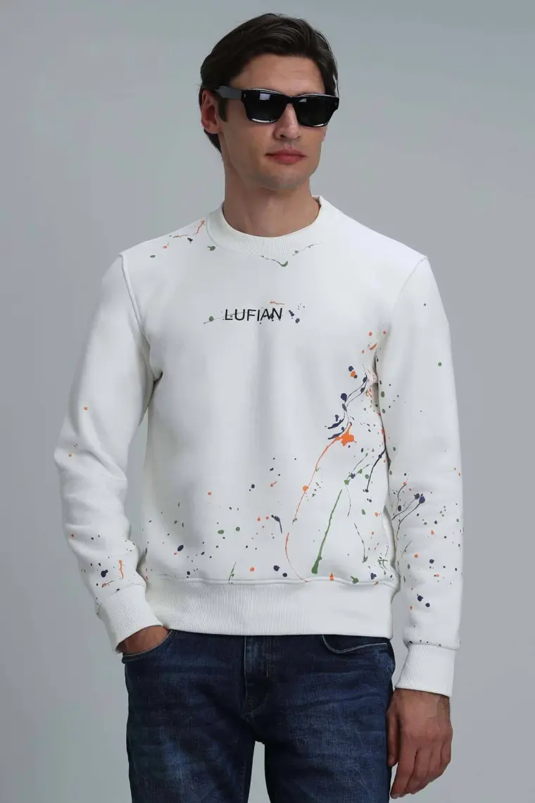 Lufian Alexander Erkek Sweatshirt Siyah