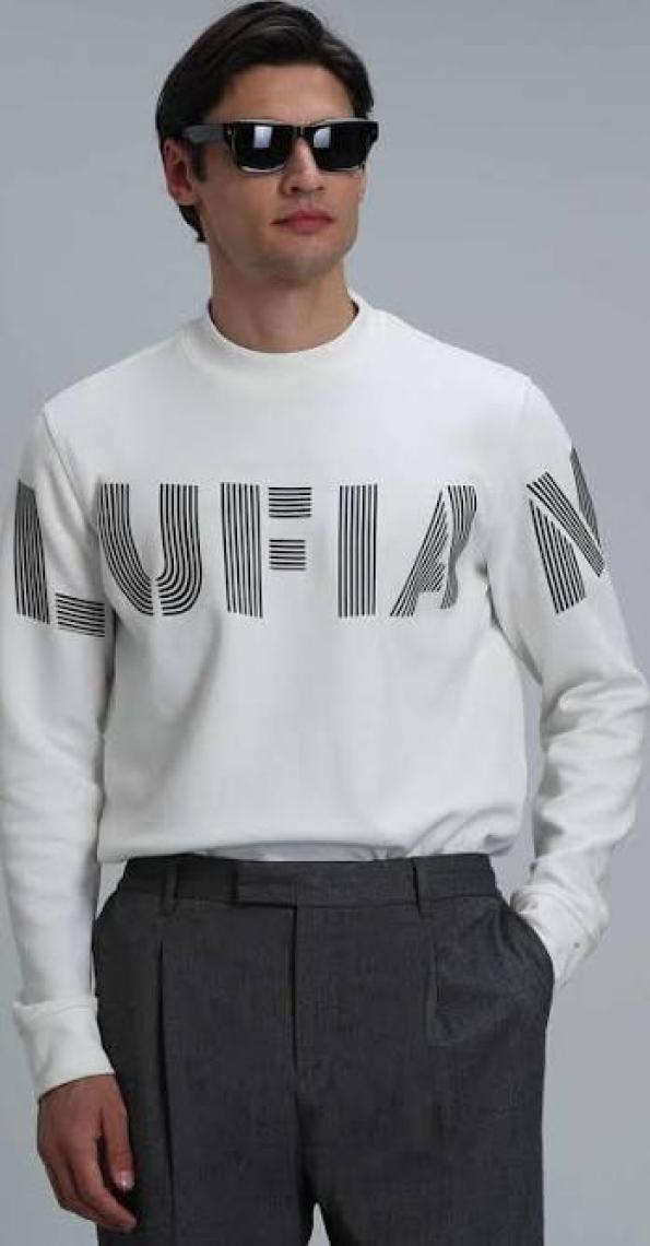 Lufian Todillo Erkek Sweatshirt Siyah