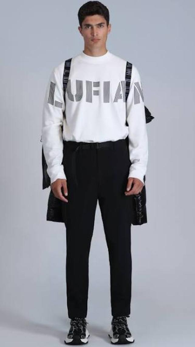 Lufian Todillo Erkek Sweatshirt Siyah