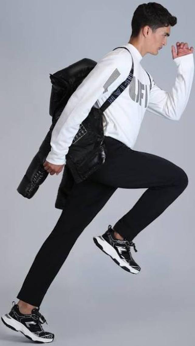 Lufian Todillo Erkek Sweatshirt Siyah