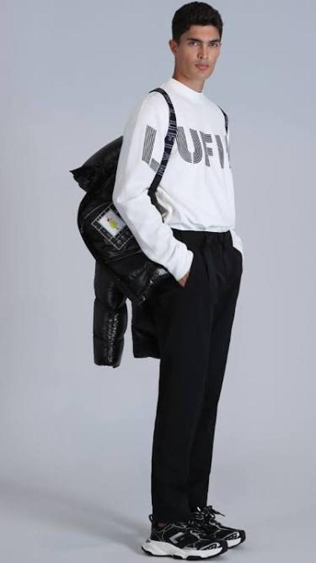 Lufian Todillo Erkek Sweatshirt Siyah
