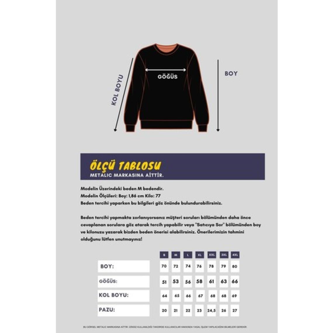 Mmetalic Erkek Bordo Çift Bisiklet Yaka Standart Rahat Kesim Sweatshirt