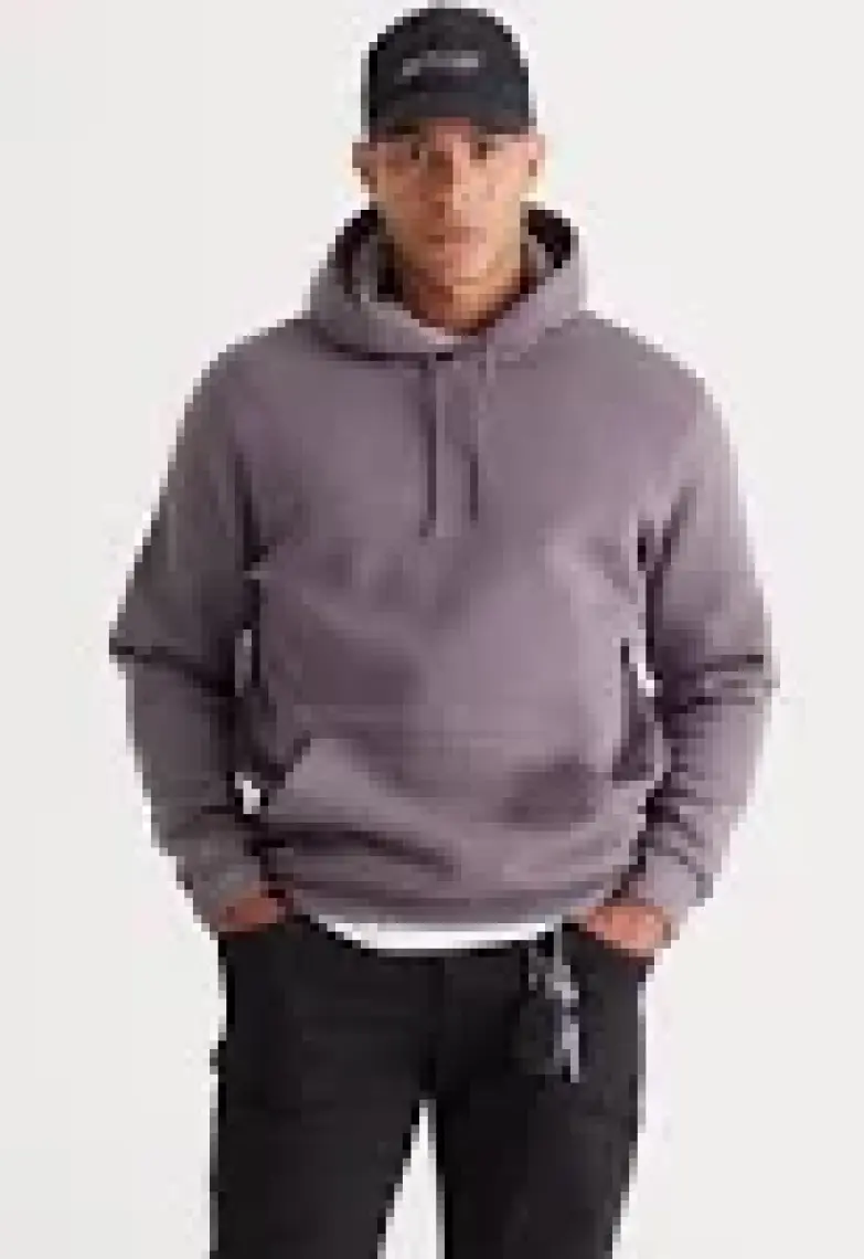 Altınyıldız Classics Erkek Koyu Gri Standart Fit Içi Polarlı 3 Iplik Kapüşonlu Kanguru Cepli Pamuklu Sweatshirt