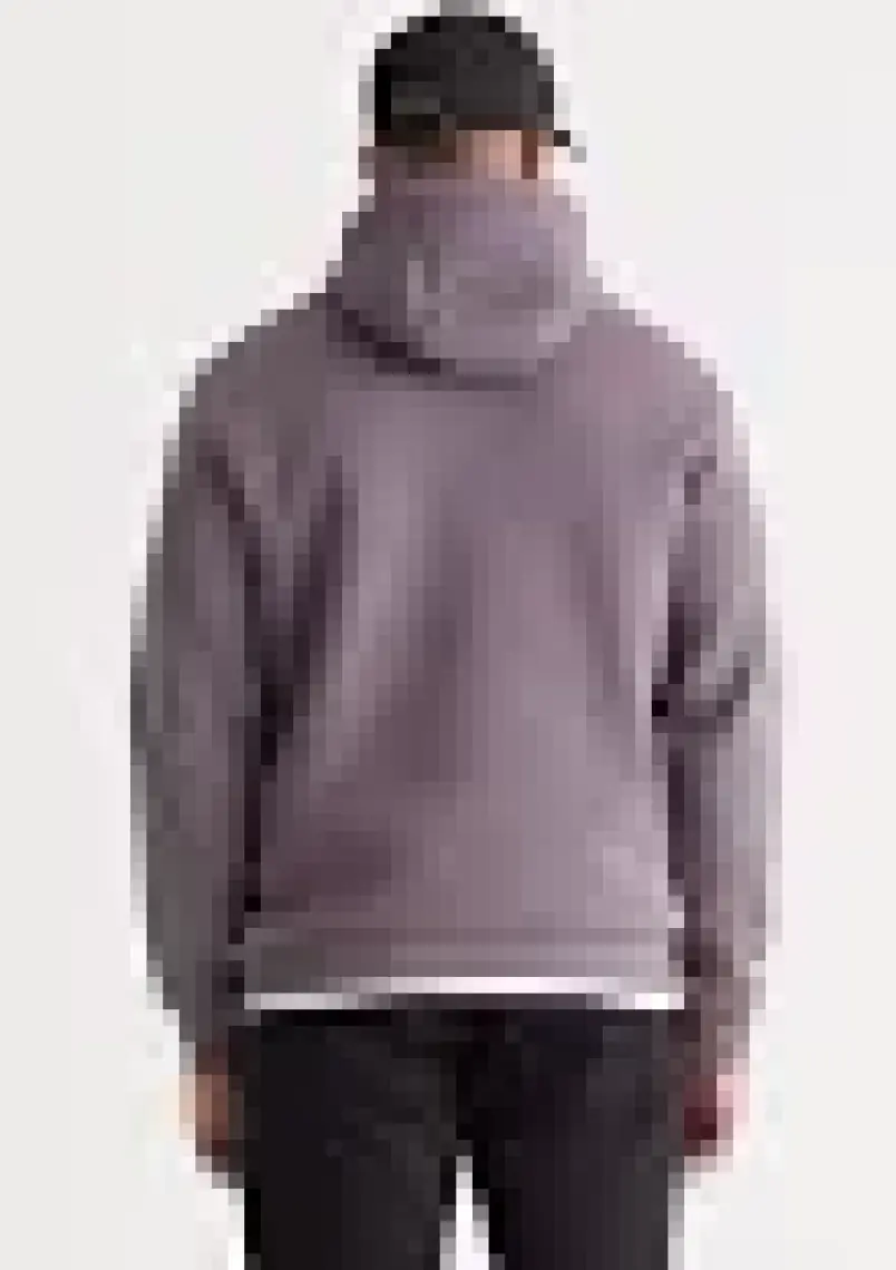 Altınyıldız Classics Erkek Koyu Gri Standart Fit Içi Polarlı 3 Iplik Kapüşonlu Kanguru Cepli Pamuklu Sweatshirt
