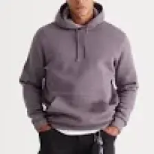 Altınyıldız Classics Erkek Koyu Gri Standart Fit Içi Polarlı 3 Iplik Kapüşonlu Kanguru Cepli Pamuklu Sweatshirt